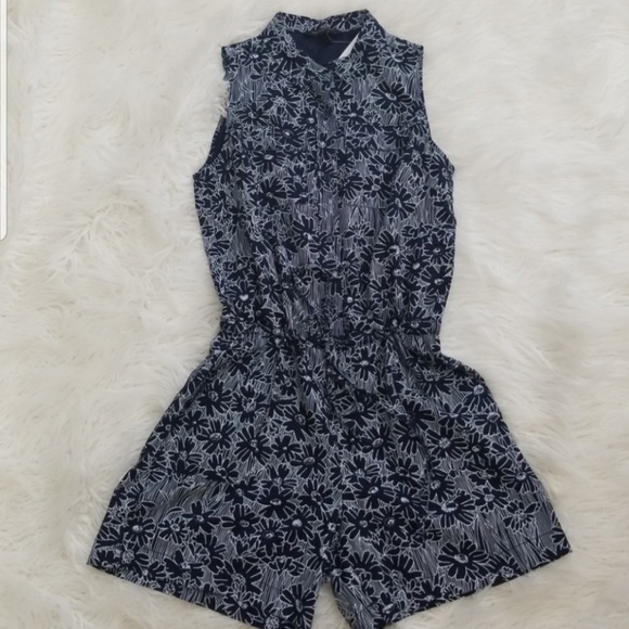 Banana Republic navy romper - Picture 4 of 8